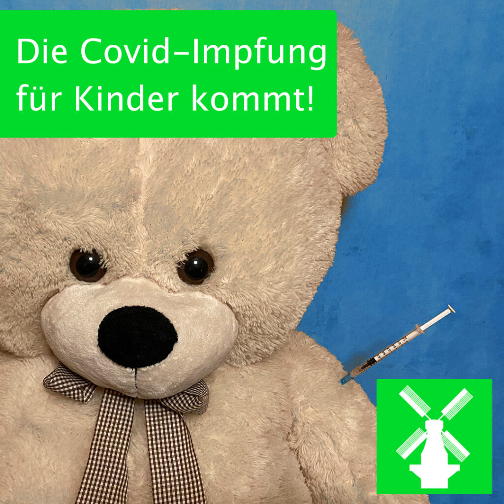 Die Covid-Impfung für Kinder unter 12 steht vor der Tür! Die Covid-Impfung für Kinder unter 12 steht vor der Tür!