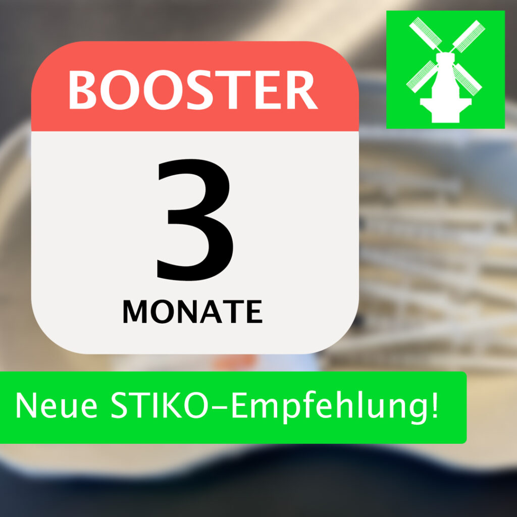Booster jetzt schon nach DREI Monaten