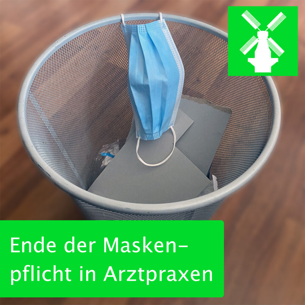 Ende der Maskenpflicht in Arztpraxen