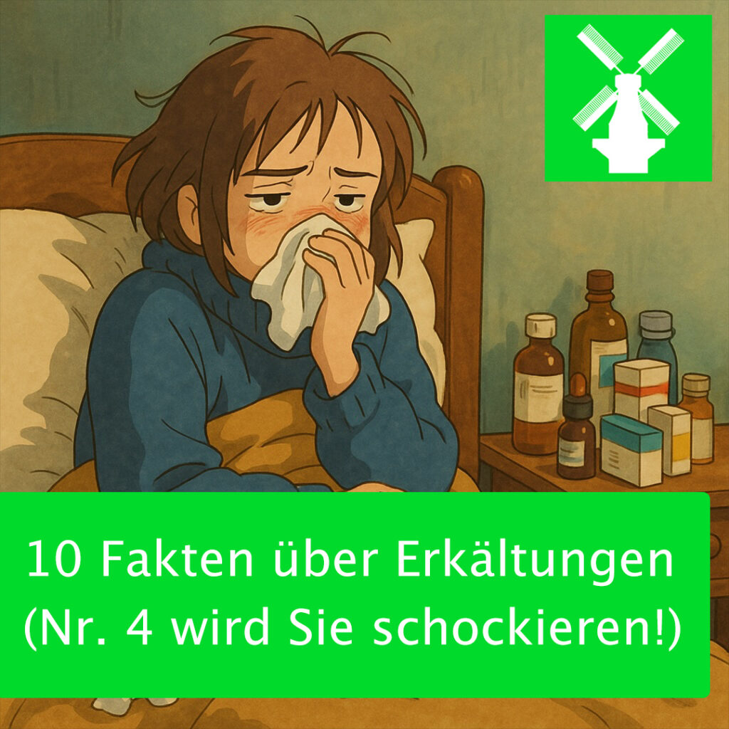 10 Fakten über Erkältungen (Nummer 4 wird Sie schockieren!)
